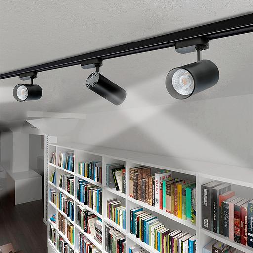 Светильник светодиодный на шинопровод ДПО- 15Вт 3000K 1350Лм 24° (чёрный) IP40 Jazzway JazzWay 5018525 фото 8