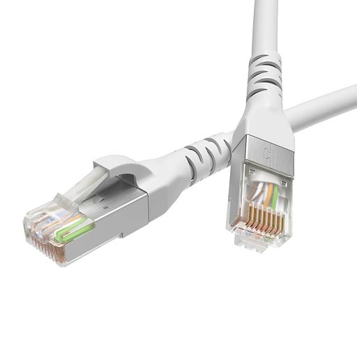 Патч-корд экранированный CAT5E F/UTP 4х2 LSZH белый 7м DKC RN5EFU4570WH фото 1