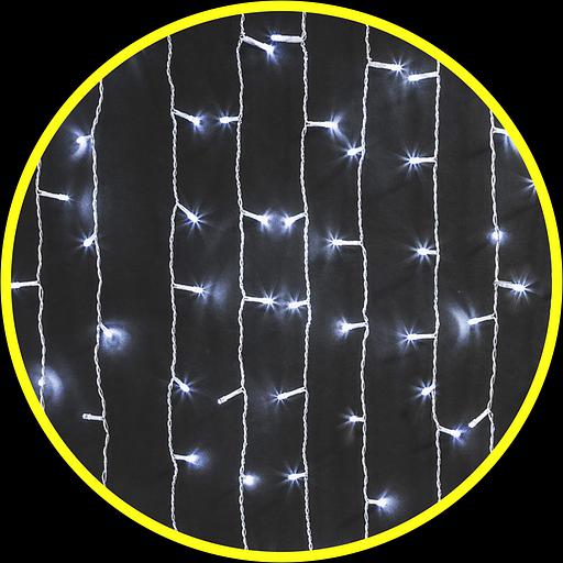 Гирлянда новогодняя светодиодная NGF-C01-357CW-8-2x1.5m-230-TR-IP20 Navigator Group 21307 фото 1