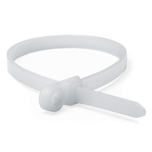 Хомут P6.6 с монтажным отверстием M4, белый 3,6x150 DKC 252150SR-I фото 1