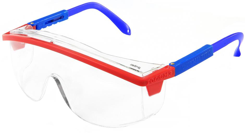 Очки защитные открытые О37 UNIVERSAL TITAN (2С-1,2 PС) (прозрачные, боковая защита) РОСОМЗ 13711 фото 1