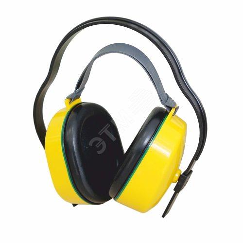 СОМЗ-3 ПУМА (27 дБ) (регулируемое оголовье из холодостойкого мягкого материала с шарнирным креплением к чашкам, наголовная лента для ношения со щитком, с каской защитной, избирательное поглощение шума (различение речи и сигналов опасности)) РОСОМЗ 60300 фото 1