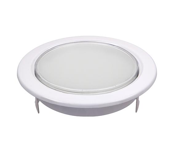 Светильник под лампу с цоколем GX70 белый 121х54 мм JazzWay 1027634 фото 2