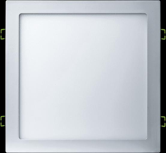 Светильник светодиодный ДВО-24w 4000К 1600Лм квадратный slim белый Navigator Group 19057 фото 1