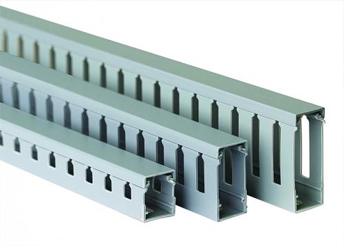 Короб перфорированный RL75 15x40 серый QUADRO DKC 00674RL фото 1