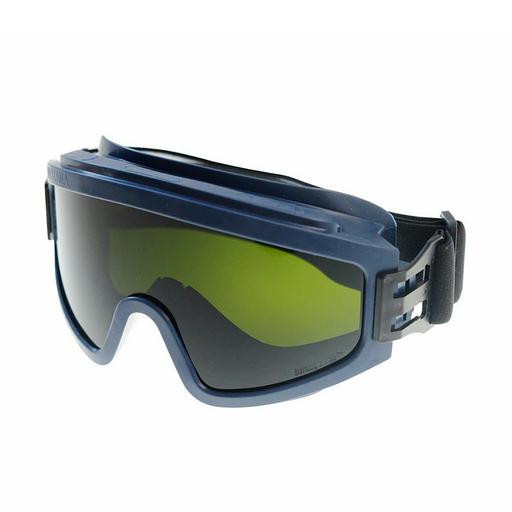 Очки защитные закрытые с непрямой вентиляцией ЗН11 PANORAMA StrongGlass (5 РС) (панорамное защитное стекло с непрямой вентиляцией, темно-зеленые, -5°C +55°C) РОСОМЗ 21134 фото 1