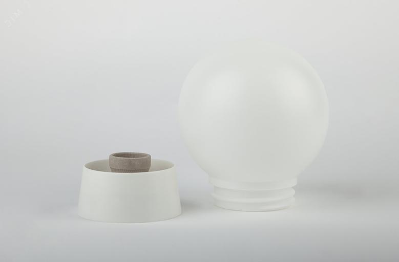 Светильник пластик, пл-н полиэтилен, 60Вт, Е27, IP20, УХЛ1, 150х150 мм НБП 01-60-004 ЭРА Б0048027 фото 3