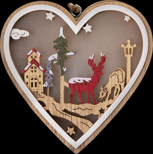 Гирлянда новогодняя светодиодная NGF-D045-06 игрушка сердце Navigator Group 30659 фото 1