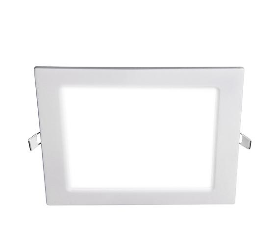 Светильник светодиодный ДВО-15w 4000K 1000 Лм IP40 WH 190мм встраиваемый квадрат JazzWay 5008380A фото 2