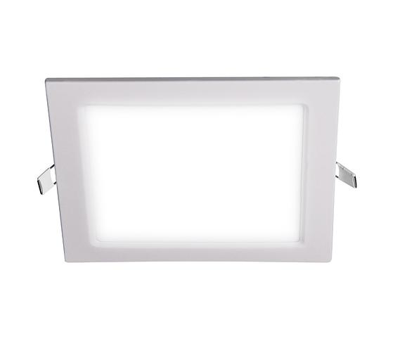 Светильник светодиодный ДВО-12w 4000K 800 Лм IP40 WH 170мм встраиваемый квадрат JazzWay 5008342A фото 2