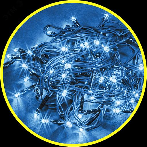 Гирлянда новогодняя светодиодная NGF-S01-200B-5-11.5m-230-C8-G-IP20 Navigator Group 21263 фото 1