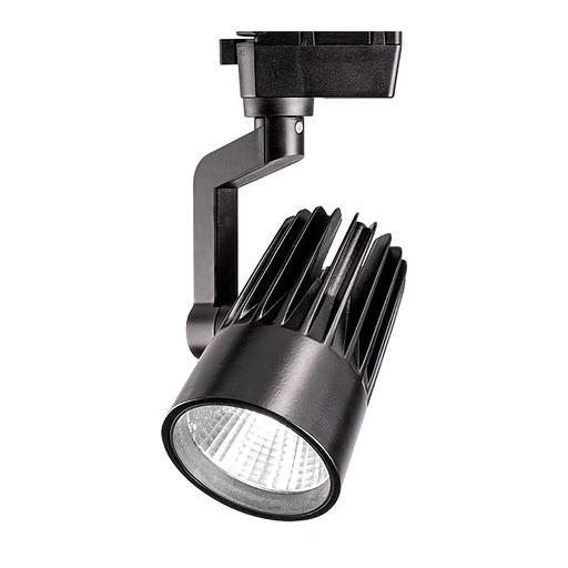Светильник светодиодный трековый на шинопровод ДПО- 30Вт 4000K 3000Лм 24° BL (чёрный) IP40 Jazzway JazzWay 5022713 фото 1