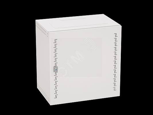 Шкаф металлический со сплошной дверцей, навесной, 9U, 500х600х400 мм, серый DKC R5STI0940MT фото 1