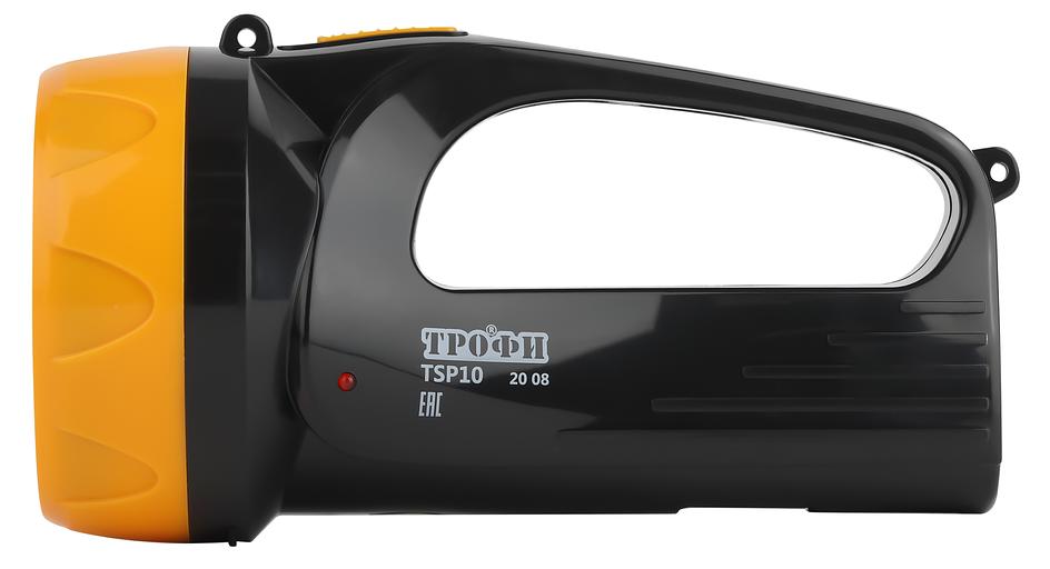 Фонарь светодиодный прожекторный аккумуляторный 2 режима со встроенной зарядкой TSP10 Трофи ЭРА Б0016537 фото 2