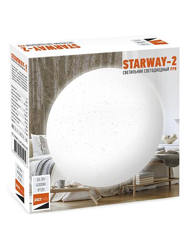 Светильник светодиодный ДБО-24w 4000К 1840Лм IP20 матовый ''Звездное небо'' Jazzway JazzWay 5025479 фото 4