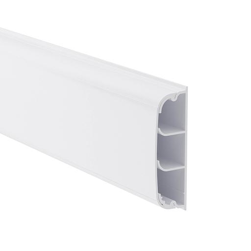 Кабель-канал 70х22 плинтусный треxсекционный с крышкой IN-Liner FRONT DKC 07200 фото 1