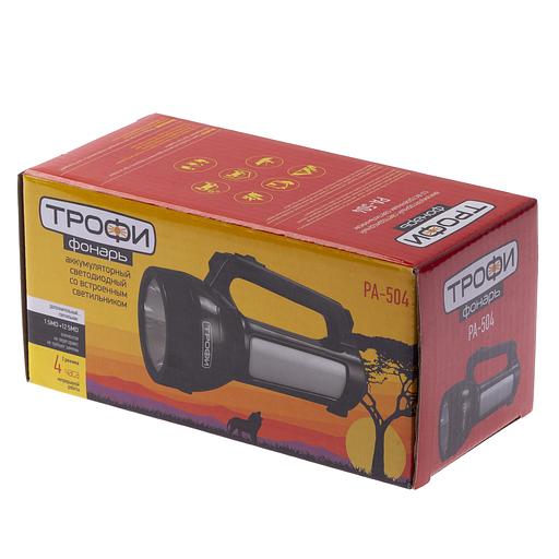 Фонарик кемпинговый походный ударопрочный водонепроницаемый 2 режима, 12 LED PA-504 Трофи ЭРА Б0042439 фото 2