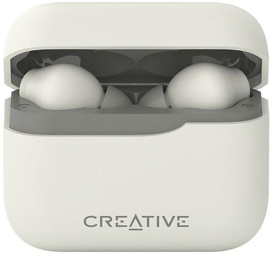 Гарнитура вкладыши Creative Zen Air Plus бежевый беспроводные bluetooth в ушной раковине (51EF1100AA000) фото 2