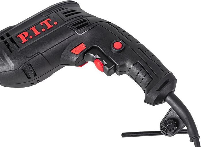 Дрель ударная P.I.T. PSB13-C6 650Вт быстросъемный реверс фото 3