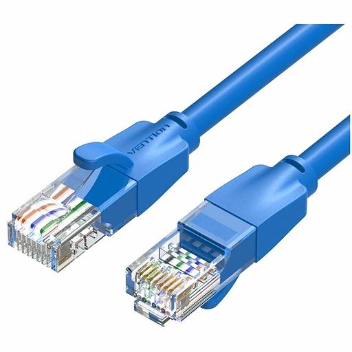 Патч-корд Vention прямой UTP cat.6, RJ45 - 2м. Синий Vention IBELH фото 1