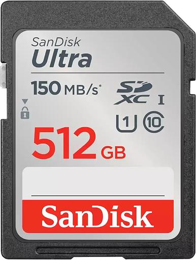 Флеш карта SDXC 512GB Sandisk SDSDUNC-512G-GN6IN Ultra 80 фото 1