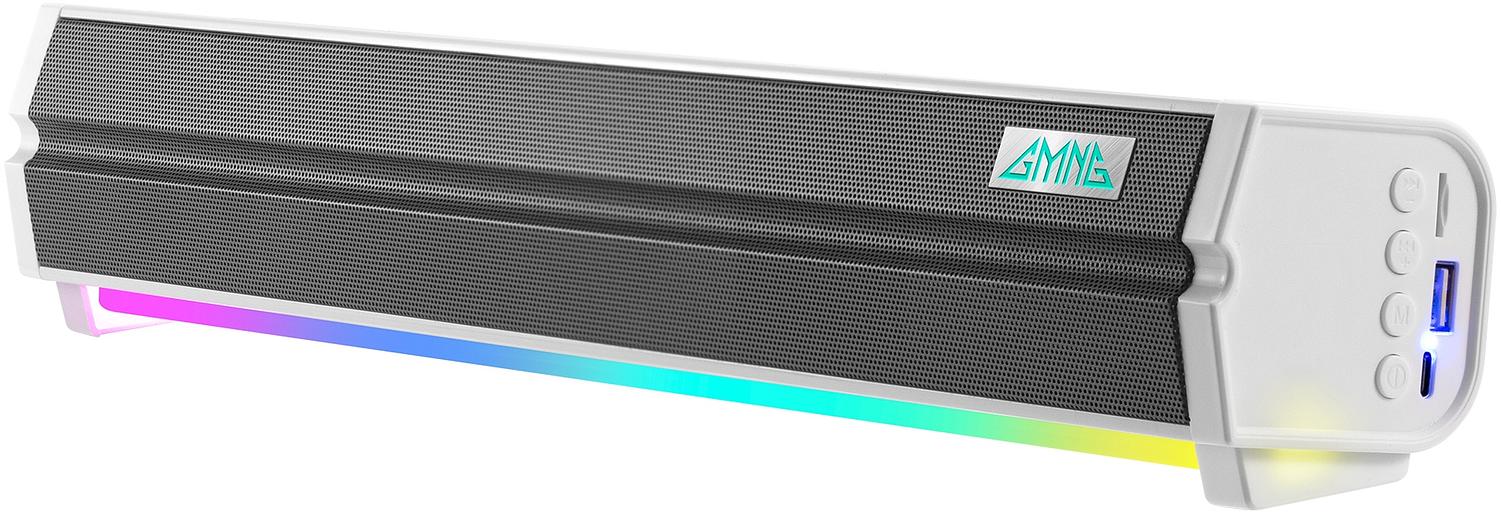 Саундбар GMNG GG-SP100UB 2.0 10Вт белый фото 2