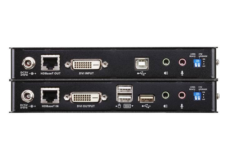USB, DVI, КВМ-удлинитель HDBaseT™ 2.0 (1920 x 1200 100 м) ATEN CE620 фото 3