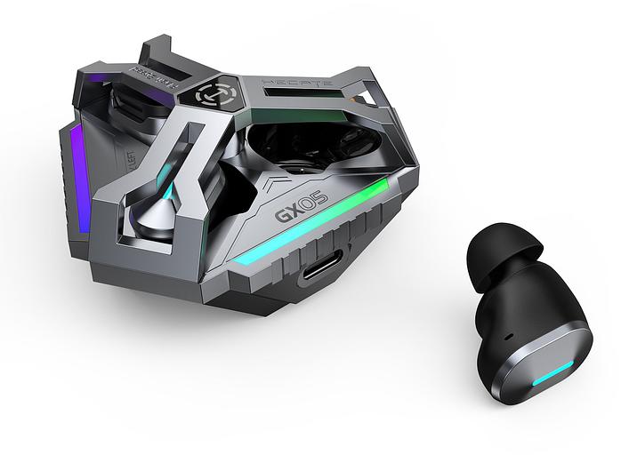 Наушники с микрофоном Edifier GX05 серый вкладыши BT в ушной раковине фото 7