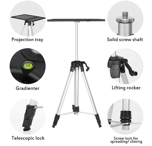 Штатив для проектора Cactus CS-VM-PR25-AL напольная фото 5