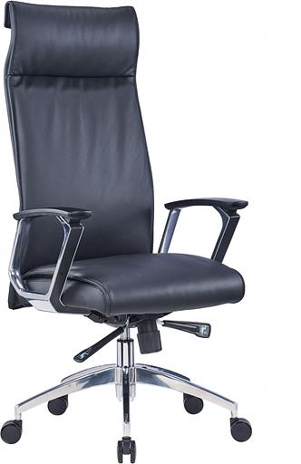 Кресло руководителя Cactus CS-LBK-BARSELONA кожа крестов. алюминий фото 1