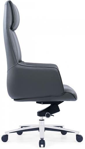 Кресло руководителя Cactus CS-LBK-MILANO кожа крестов. алюминий фото 3