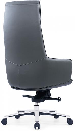 Кресло руководителя Cactus CS-LBK-MILANO кожа крестов. алюминий фото 4