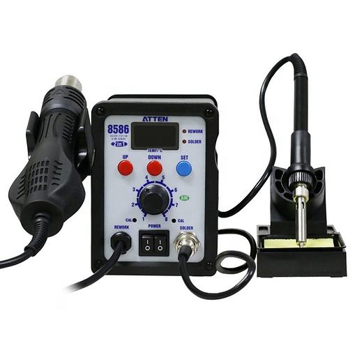 Термовоздушная паяльная станция AT-8586 230V(V3.0) фото 1