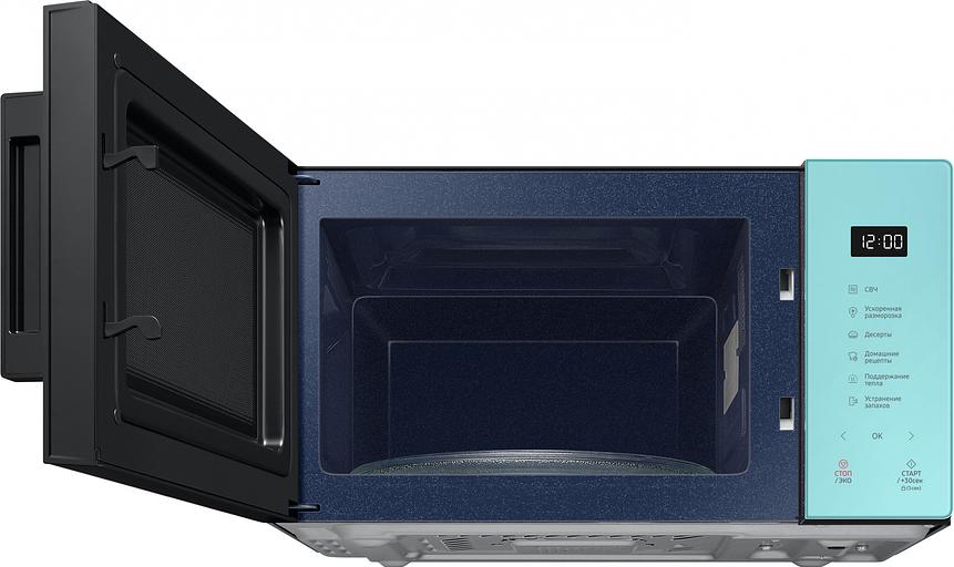 Микроволновая Печь Samsung MS23T5018AN/BW 23л. 800Вт нежная мята фото 5