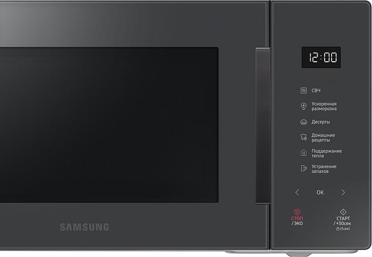 Микроволновая Печь Samsung MS23T5018AC/BW 23л. 800Вт антрацит фото 6