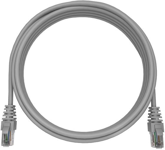 Патч-корд NTSS NTSS-PC-UTP-RJ45-6-0.5-LSZH-GY NTSS-PC-UTP-RJ45-6-0.5-LSZH-G UTP RJ-45 вил.-вилка RJ-45 кат.6 0.5м серый LSZH (уп.:1шт) 24AWG фото 4