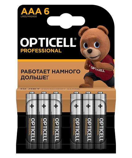 Батарея PROFESSIONAL AAA 6 PCS 5052004 OPTICELL фото 1