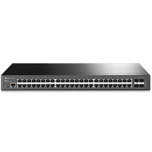 TP-Link SG3452 Управляемый коммутатор JetStream 2-го уровня с 48 гигабитными портами RJ45 и 4 портами SFP фото 1