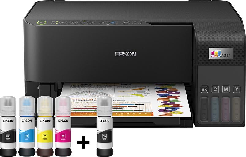 МФУ струйный Epson L3550 (C11CK59405) A4 WiFi фото 2