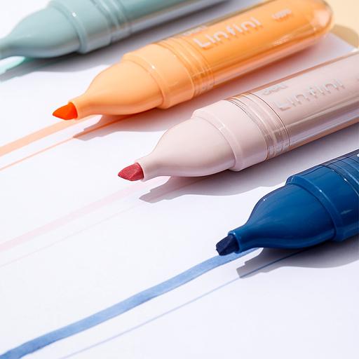 Набор текстовыделителей Deli EU370 1-5мм 4цв. ассорти (4шт.) фото 5