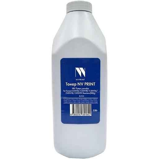NV Print Тонер + девелопер для Canon C-EXV54, C-EXV49, C-EXV34, C-EXV28, C-EXV29 для IR C3025i, 3125, IR Adv C3320i, C3325i, C3330i, C2020, C2025, C2030, C2220, C2225, C2230, Premium (500г) Black фото 1