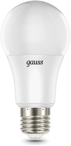 Лампа светодиодная Gauss 102102410 10Вт цок.:E27 груша 220B св.свеч.RGB A60 (упак.:1шт) фото 2
