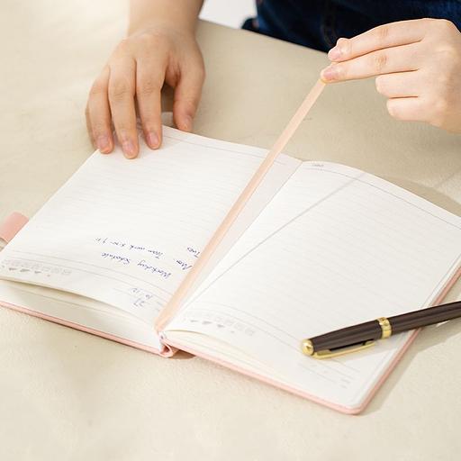 Блокнот Deli LINFINI EN158L A5 210х143мм искусст. кожа 144л линейка твердая обложка ассорти ассорти:син/роз/зел фото 5