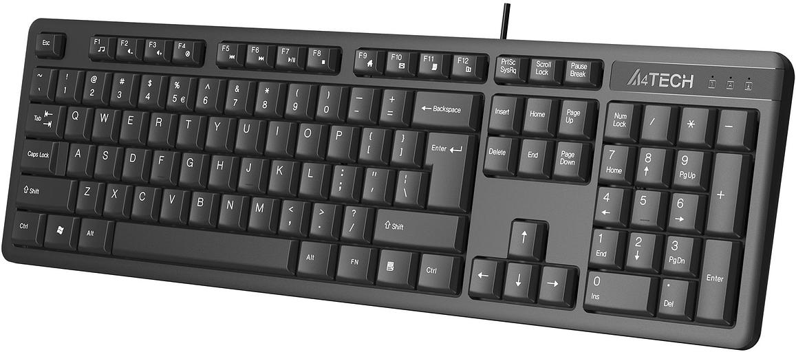 Клавиатура A4Tech KR-3 черный USB фото 3
