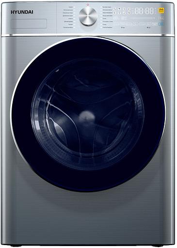 Стиральная машина Hyundai WMD9413 класс: B загр.фронтальная макс.:10кг темно-серебристый фото 1