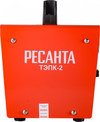 Тепловая пушка электрическая Ресанта ТЭПК-2 2000Вт красный фото 4