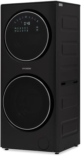 Стиральная машина Hyundai Gemini WMD9423 класс: A+++ загр.фронтальная макс.:15кг (с сушкой) темно-серебристый фото 4