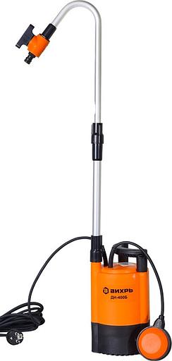 Насос дренажный Вихрь ДН-400Б 400Вт 6000л/час (в компл.:набор для полива) (68/2/16) фото 4