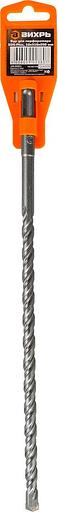 Набор буров Вихрь 73/10/7/8 по бетону Д=10мм Дл=310мм (1пред.) для перфораторов фото 1