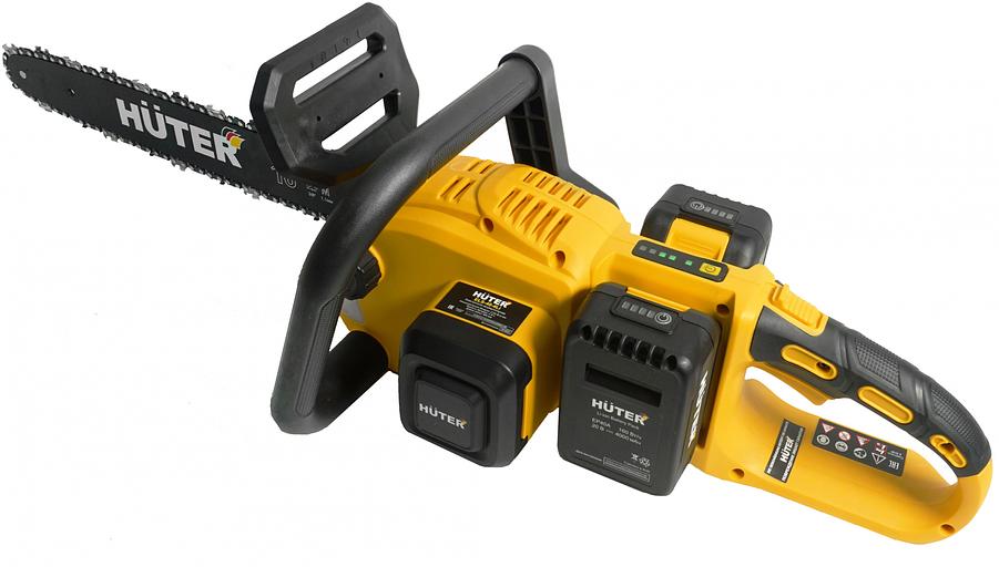 Электрическая цепная пила Huter ELS ELS-40-4 Li дл.шины:16" (40cm) 2аккум. 4Ач ЗУ (70/10/25) фото 8